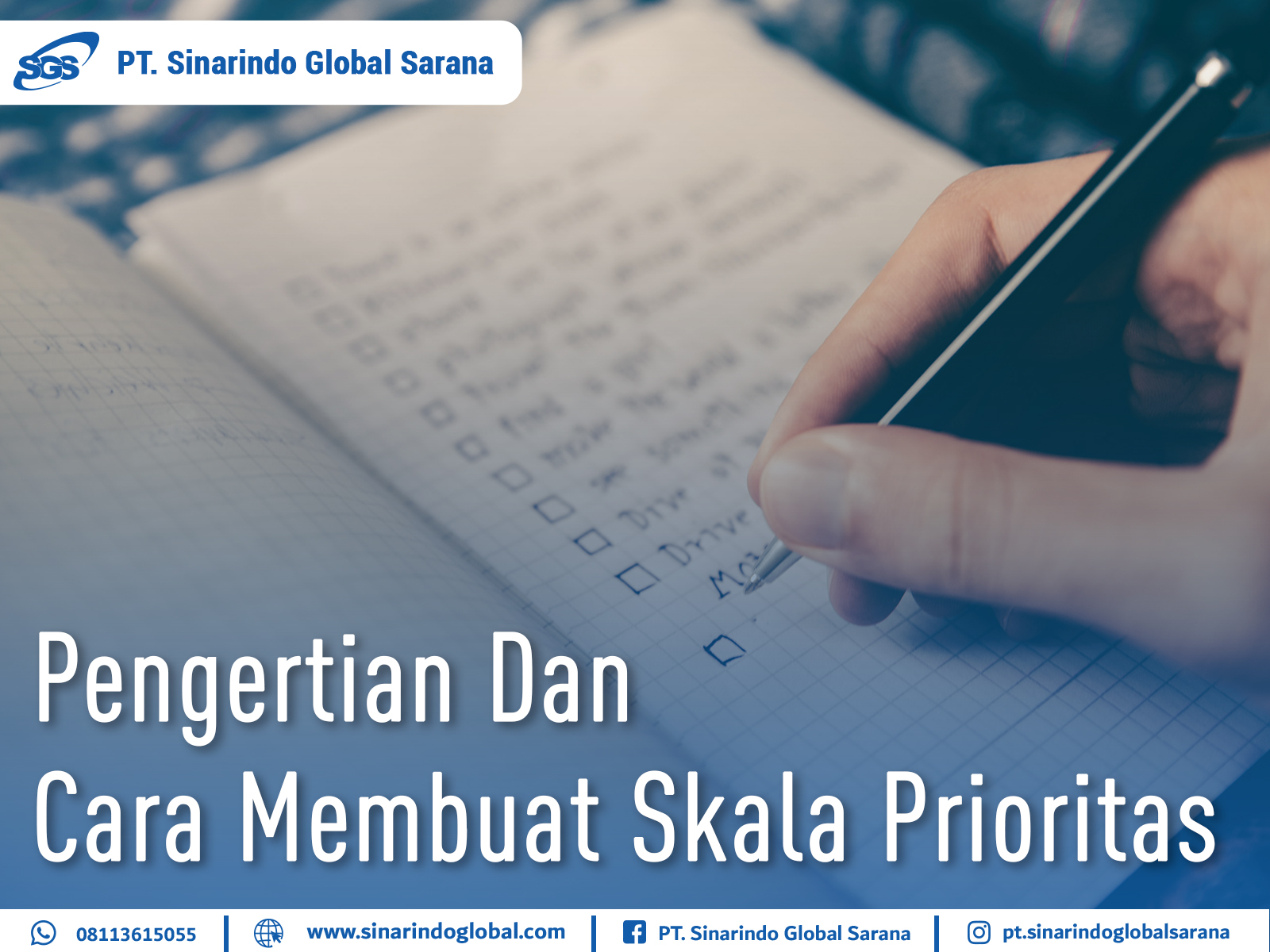 Pengertian Dan Cara Membuat Skala Prioritas