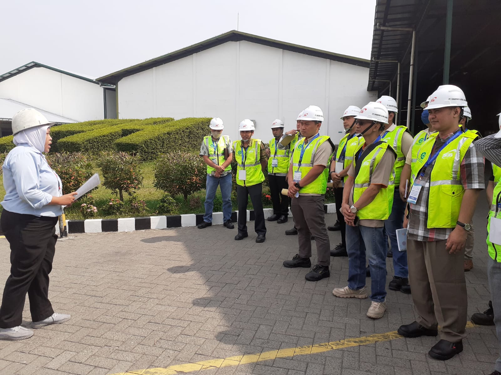 Kegiatan observasi lapangan AK3U batch 18 di PT. Pei Hai yang Sangat Seru