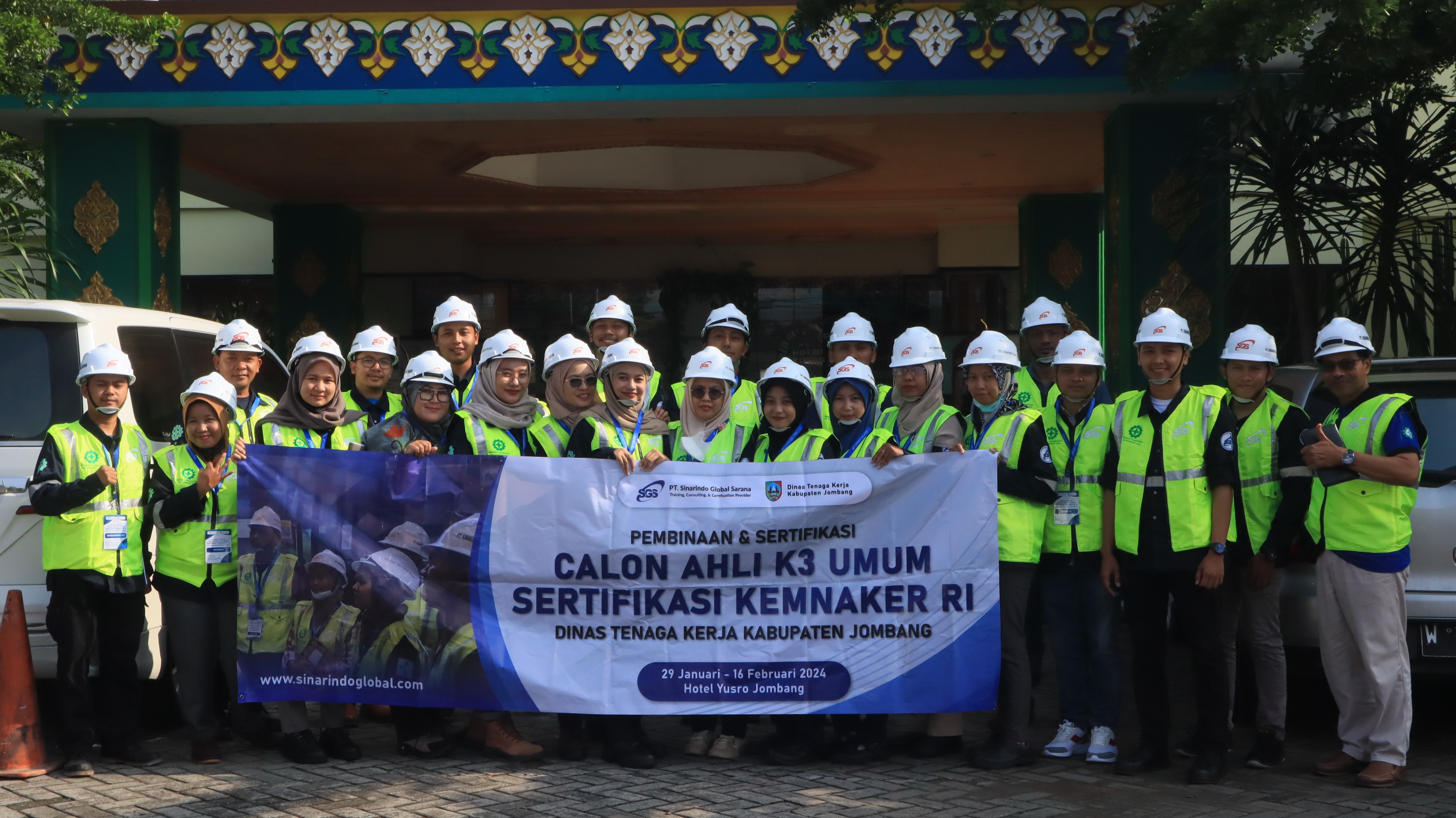 Peserta Pembinaan Calon Ahli K3 Umum Batch 23 Kabupaten Jombang